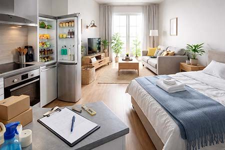 Pré-état des lieux en location meublée